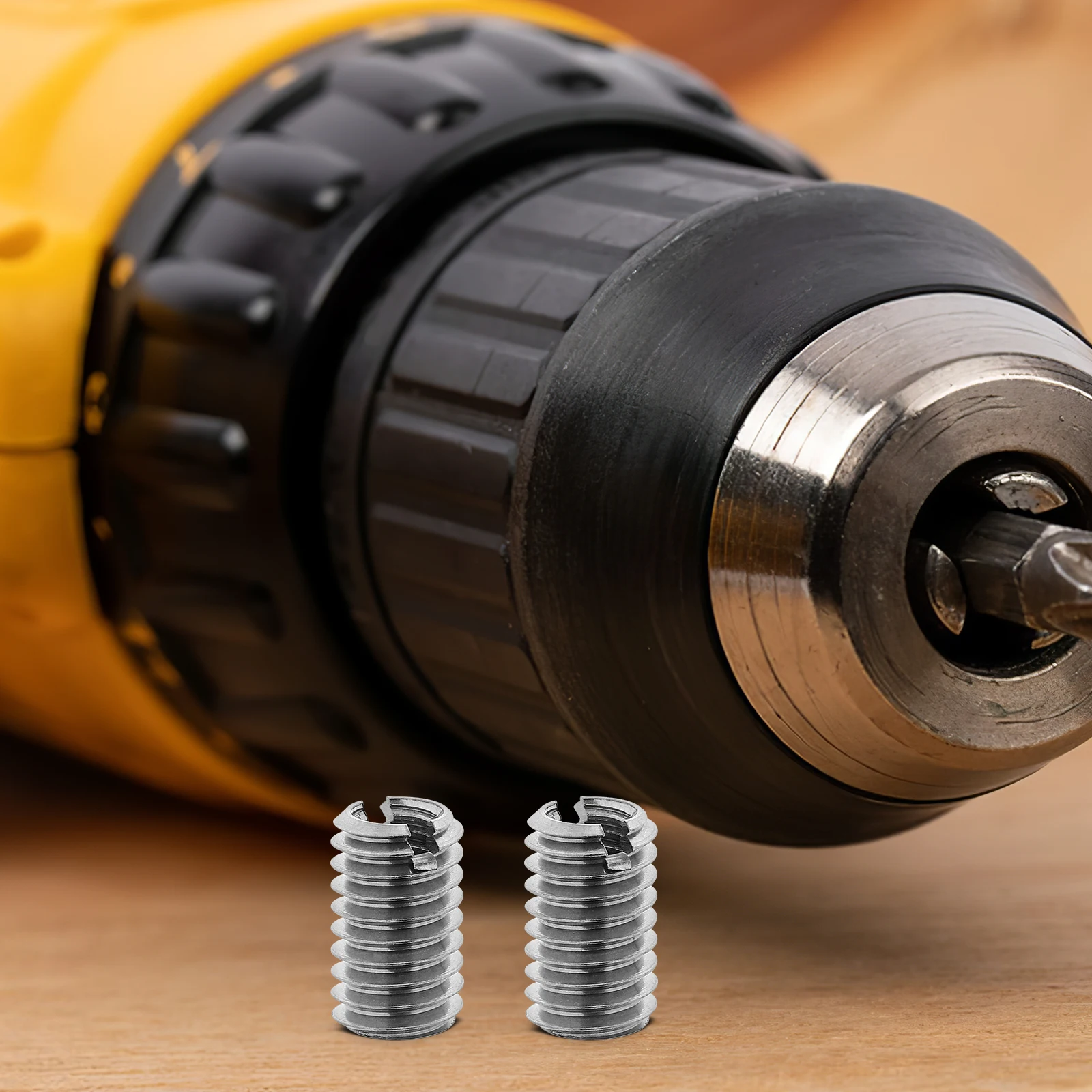 

10 pcs Thread Repair Inserts Stainless Steel Helical Coil Threaded Sleeves For Automotive Machinery Repair Kit Hardware Fastener