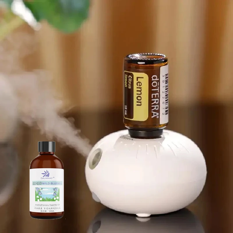 Aroma Diffuser Air Humidifier Waterless USB Ultrasonic100Ml Essential Oil Diffuser Aromatherapy Anhydrous Nano Bubble Diffuser