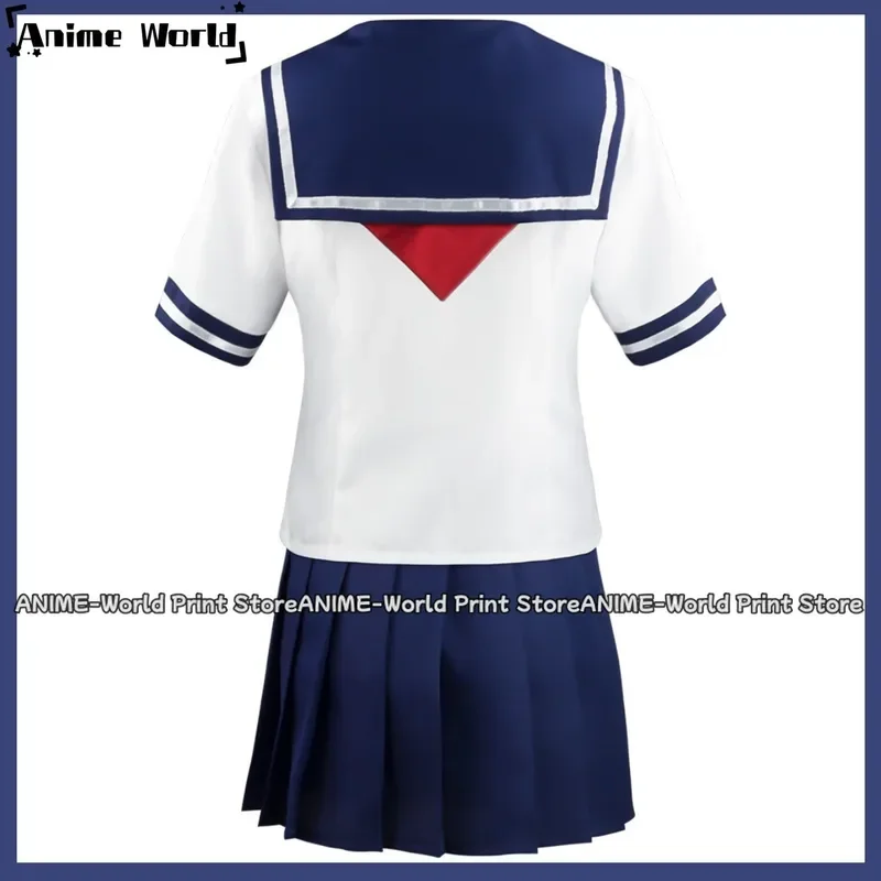 Anime Game Yandere Simulator Ayano Aishi Cosplay Peruca Traje, Uniformes Escolares Japoneses Saia, Sexy Kawaii Halloween Suit para Mulheres