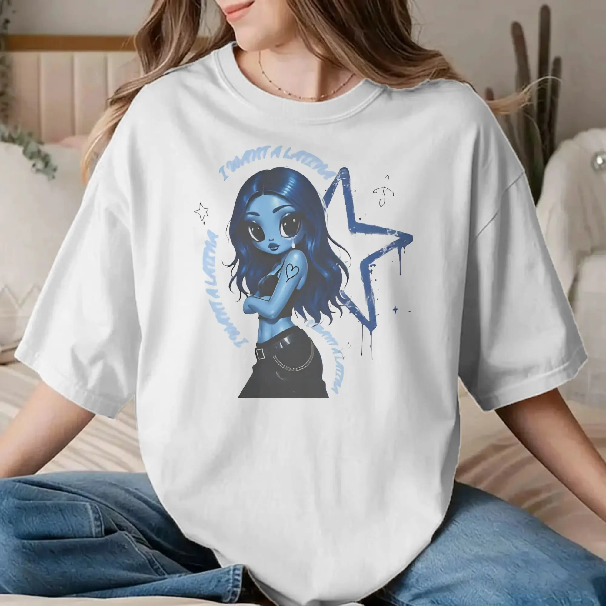 Karol G I Don't Regret Feeling So Much T-Shirt for Men Women  Casual Pure Cotton Tee Shirt  Short Sleeve T Shirts Plus Size Tops
