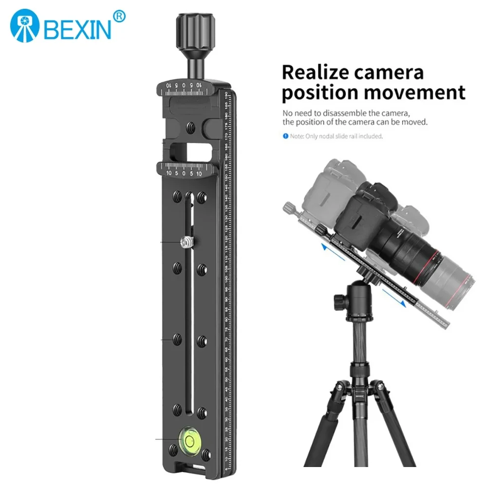 BEXIN NNR Series Camera Long Quick Release Plate Tripod Clamp Dslr Stand Mount Adapter Camera Bracket for Arca Swiss Plate