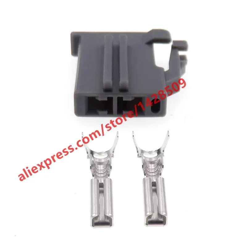 1 Set 2 Pin Female Harness Connector Auto Parts With Terminals