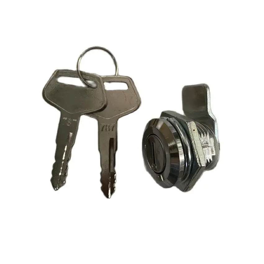 

For KOMATSU PC100-6 PC120-5 Tool Box Lock PC200-8 Lock Cylinder PC200-3 External Internal Handle Lock Block Excavator