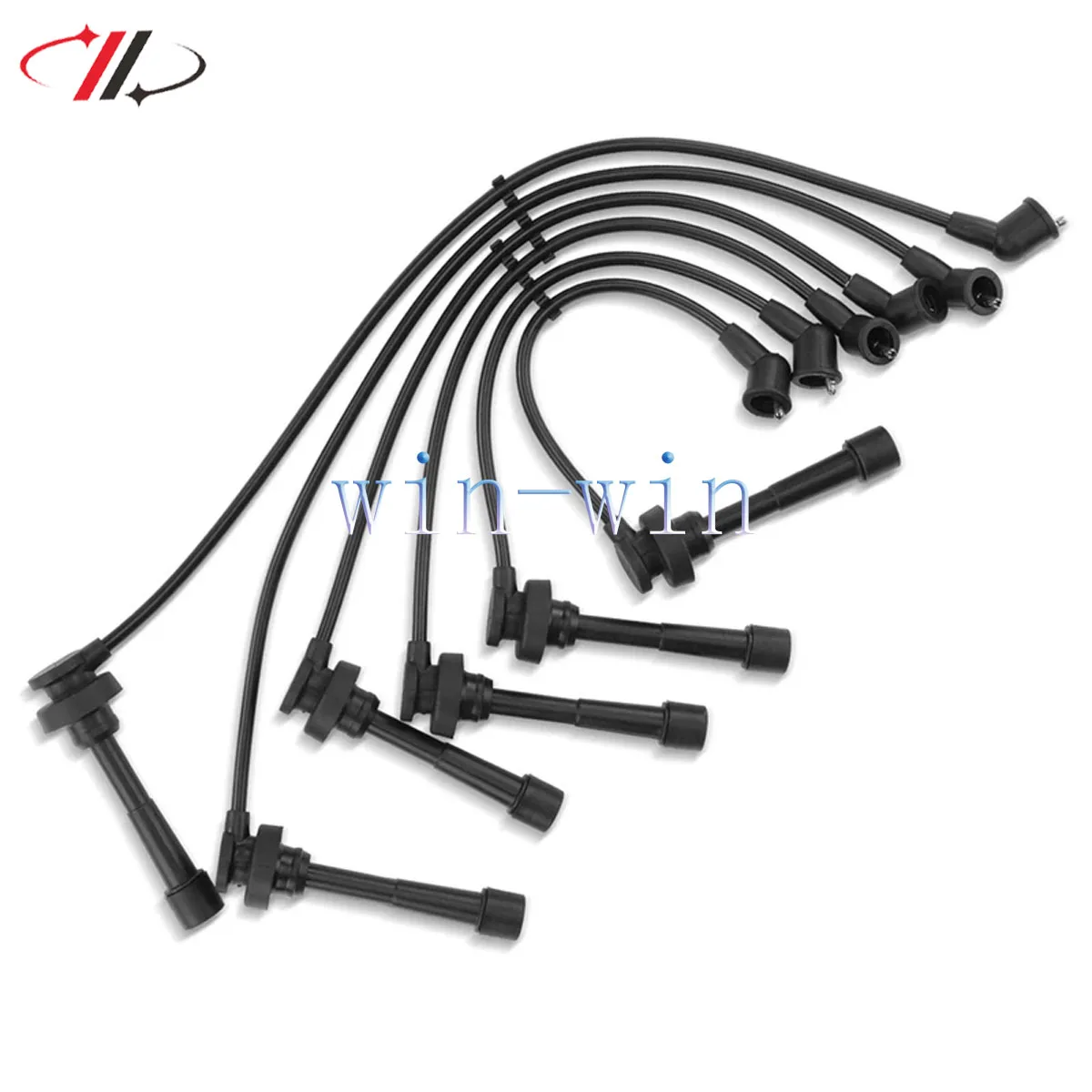 MD997506 MR976524 High-Quality Spark Plug Cable Set For Mitsubishi Pajero Montero 1990-2004 L200 Truck 6G72 Accessories  6PCS