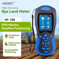 Noyafa NF-188 GPS Arazi alanı ölçer ölçüm cihazı ile USB Navigasyon Parça Hesaplama Ölçer Çiftlik Arazi Haritalama Ağ aracı