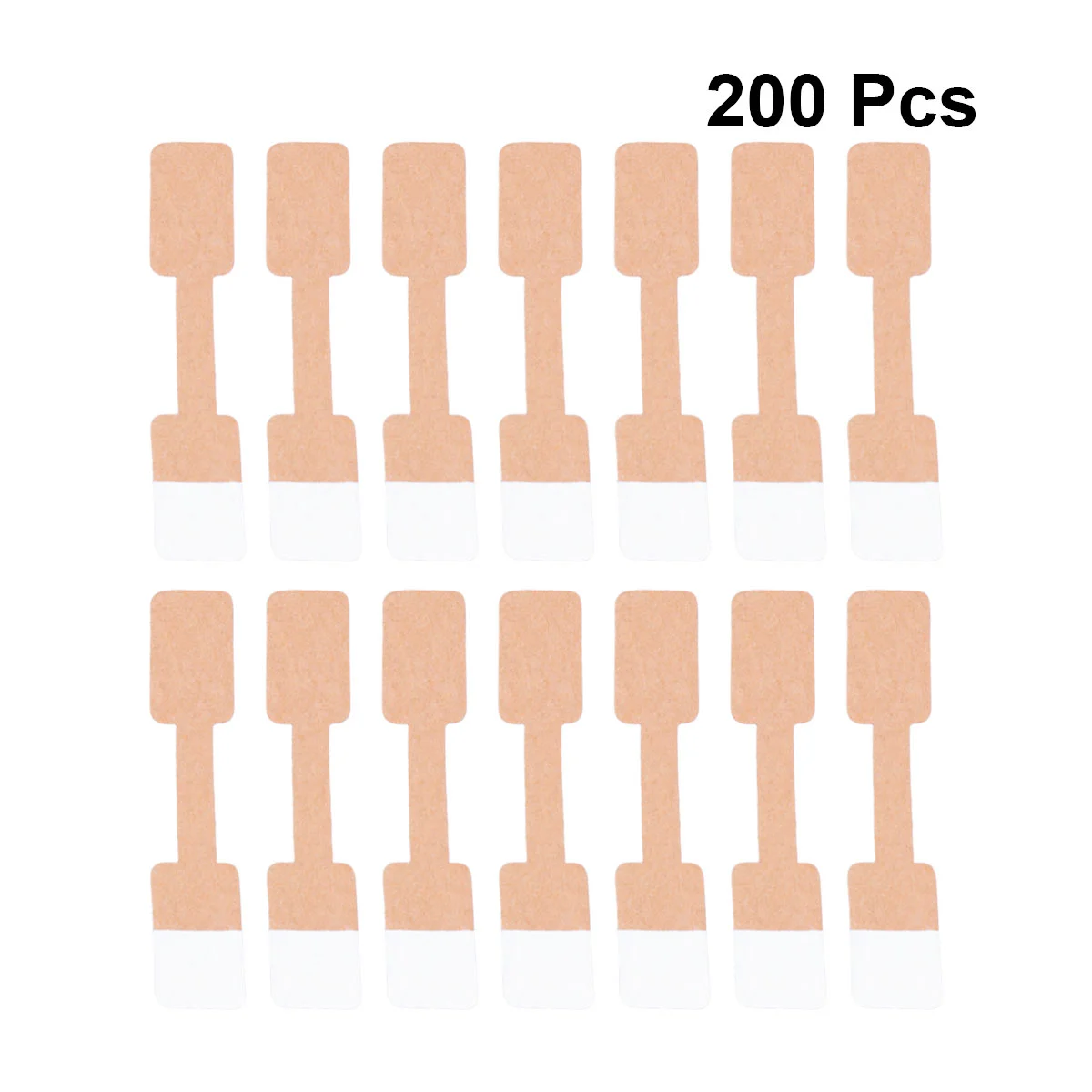 300 Stuks Blanco Ketting Opknoping Prijs Display Tags Ringen Kleine Labels Stickers Sieraden Sleutelhanger