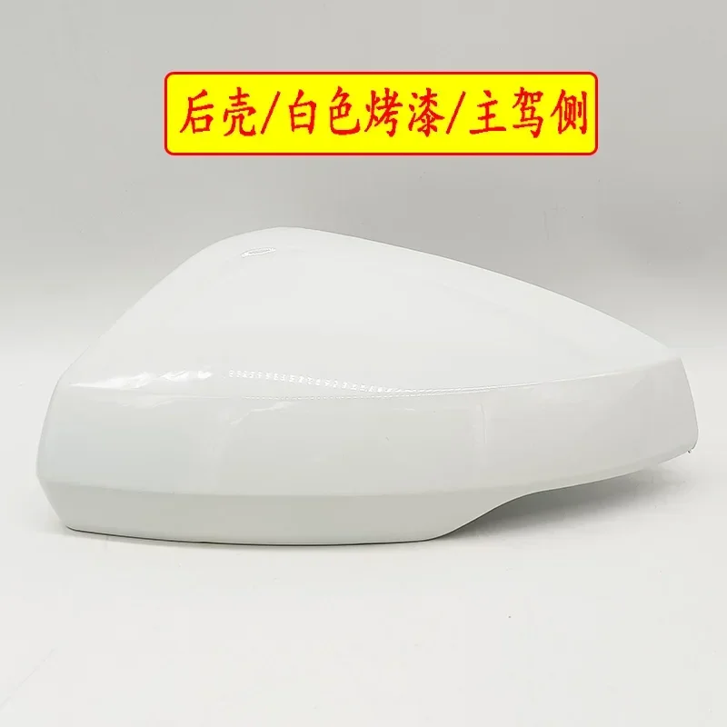 White Side Mirror Cover Cap For VW Polo Mk6 VI AW BZ 2019 2020 2021 2023 2022 2024 Door wing replace LHD rearview left right