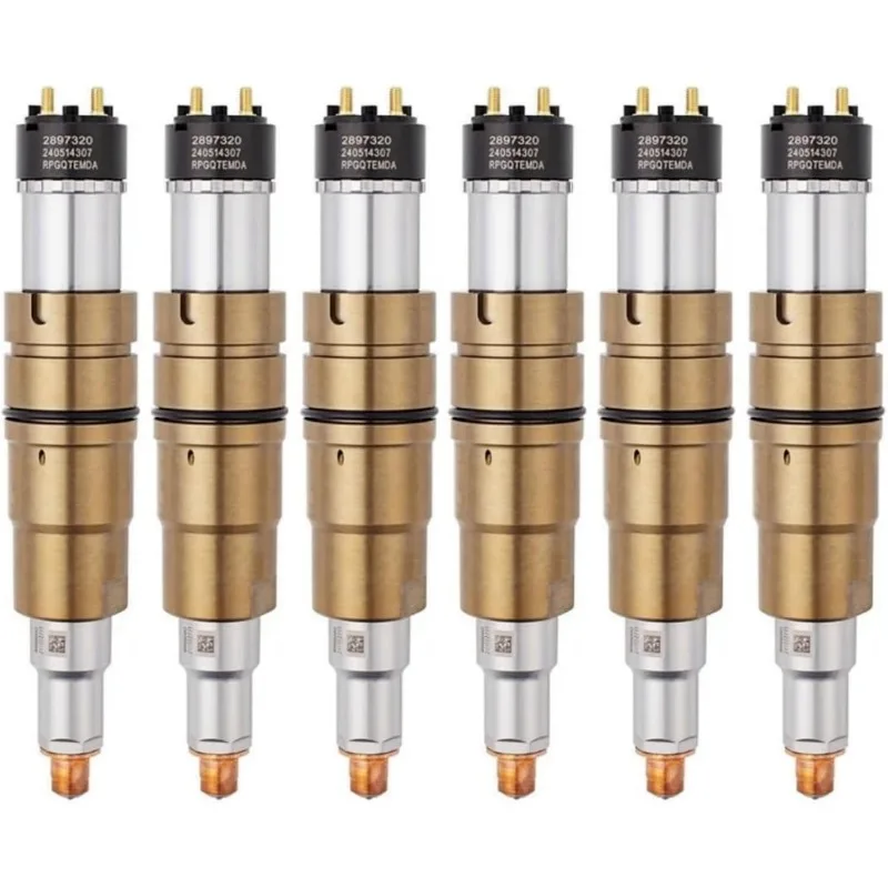 

6-Pack Diesel Fuel Injector 2897320 2897320PX 5579419PX for Cummins ISX X15 ISX15 QSX15 EPA13 Engine Heavy Duty Truck Parts