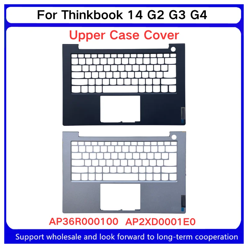 Nuevo para Kailxuling Thinkbook 14 G2 G3 G4, Carcasa C/Marco del teclado, reposamanos, carcasa para portátil/AP2XD0001E0 5CB1B40840/AP36R000100 5CB