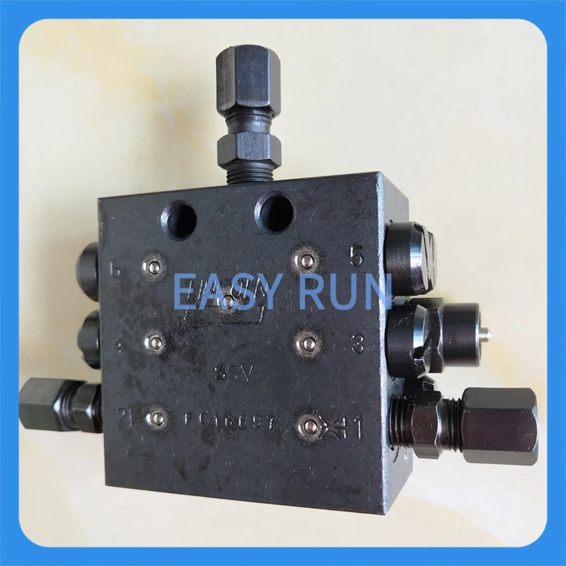 Distribuidor progresivo de equipo de lubricación de grasa de lubricación de bomba SSV6-2way SSV6-K