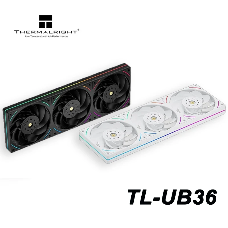 

Thermalright TL-UB36 Computer Case Fan 12CM ARGB Performance level 2150RPM Cooling Fans Integrated Cold exhaust Fan
