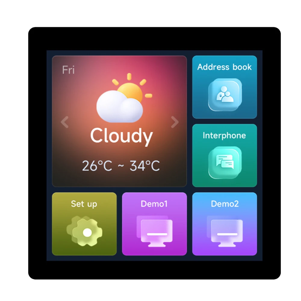 4-inch capacitive touch display 480x480 based on ESP32-S3 microcontroller sensor ESP32-S3-Touch-LCD-4 development boa