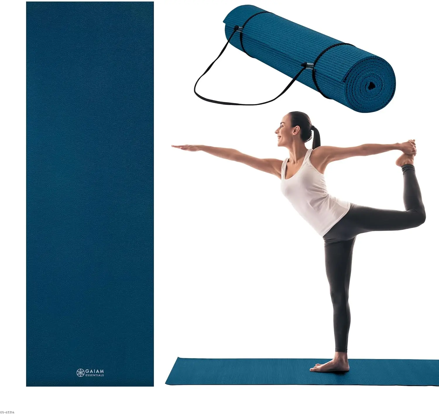 1/4 inch dunne yogamat met dra - Yoga Fitness Images recensie en prijs