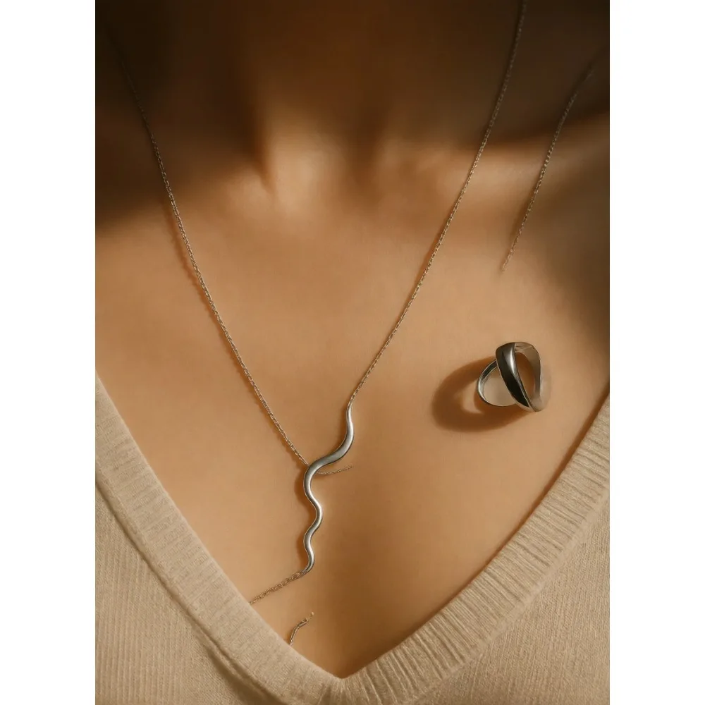 

Позолоченное 18-каратным золотом серебряное колье-цепочка для женщин, 14-24 дюйма