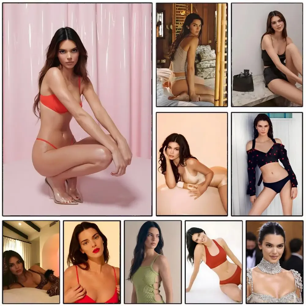 charismatic celebrity K-Kendall Jenner Poster Modern Home Decoration Interior Design & Contemporary Wall Art Collection