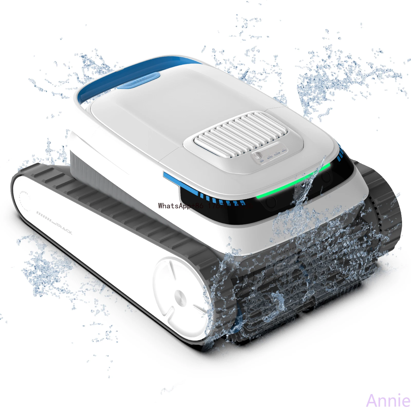 2026-PC10 150LPM Cordless Robotic Pool Cleaner 120m Pool Floor Wall Cleaning Swimming Water Automatic Vacuum Cleaner