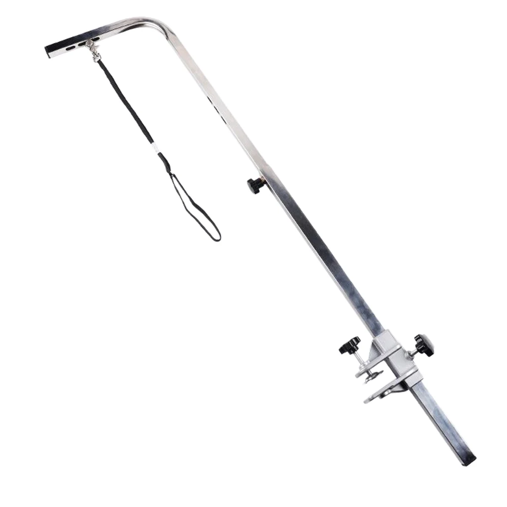 120cm Pet Dog Grooming Arm Support Telescopic with Clamps for Dog Bath