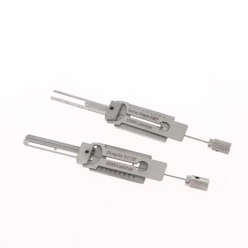 SS004 SS005 NEUES 2-in-1 Ziviles Schlossöffnungs- und Decoder-Set für professionelle Schlosser zum Öffnen von Zylindern – Detail 6