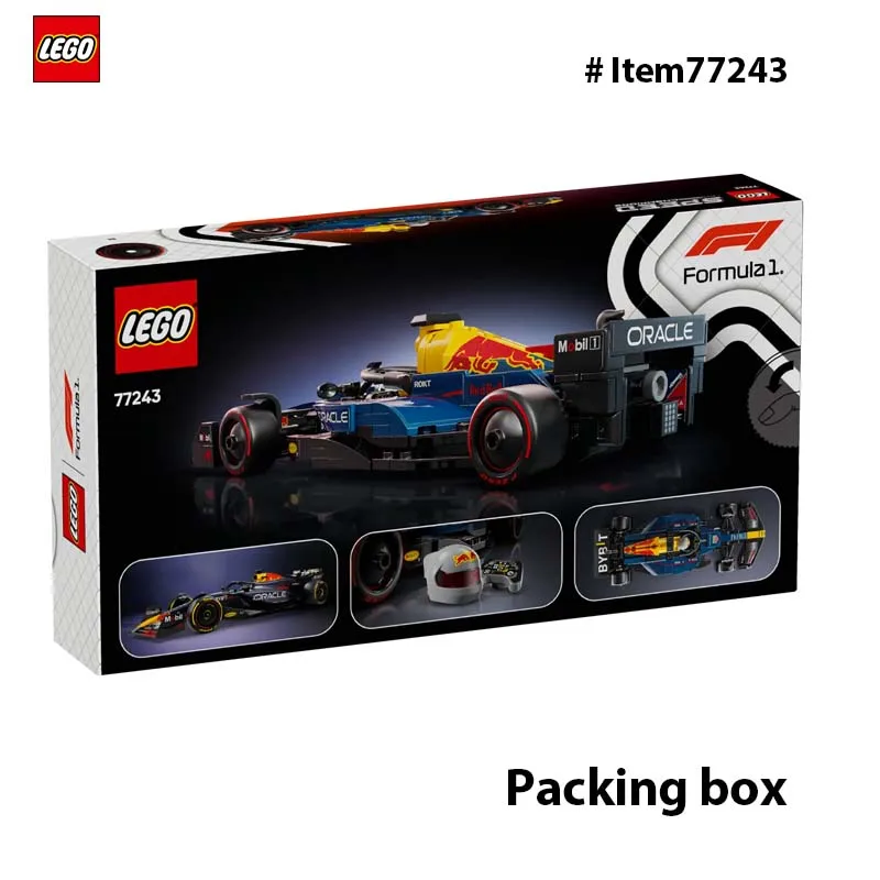 مجموعة نماذج سيارة السباق LEGO 77243 Speed Champions Oracle Red Bull Racing RB20 F1 - مجموعة بناء للبالغين والأعمار 18+ 251 قطعة