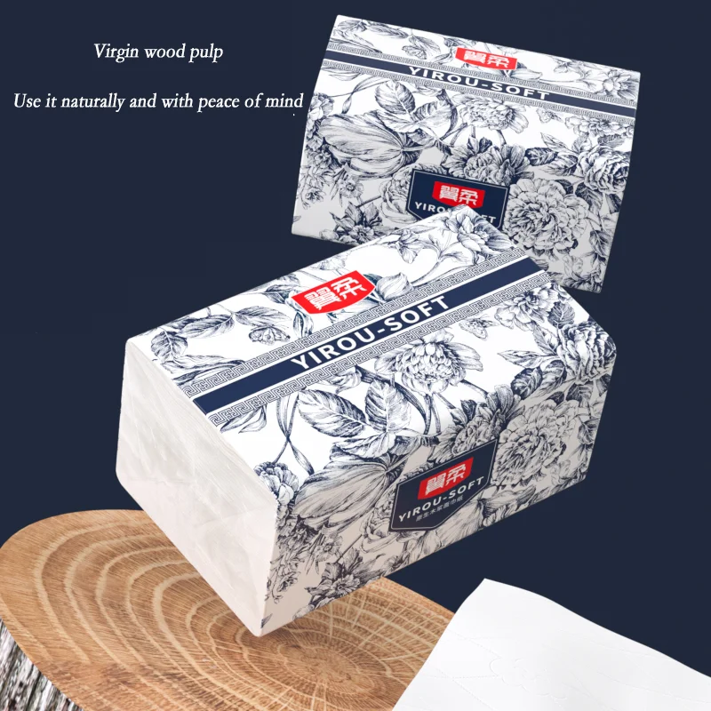 460 ورقة، 24 كيسًا كبيرًا من المناديل الورقية، صندوق كامل من ورق التواليت المنزلي، ورق المناديل، ورق التواليت، ورق المناديل، إلخ #5