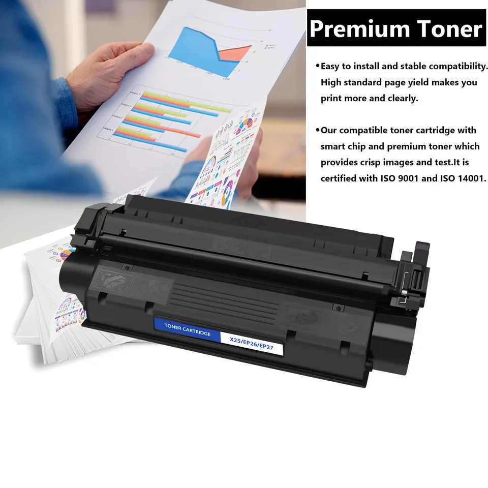 3 Pack X25 8489A001AA EP26 Toner For Canon MF3110 MF3240 MF5750 MF5530 LBP-3200 image 6