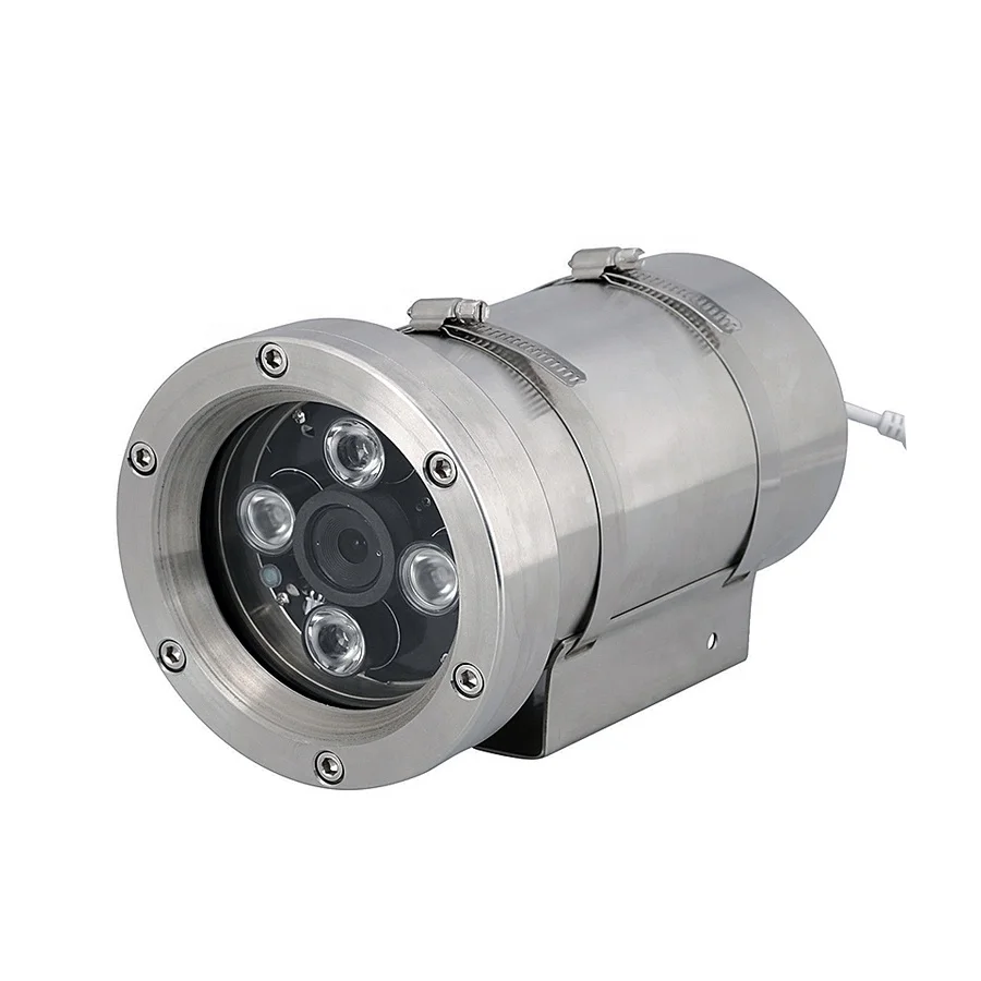 

Dakang Explosion Proof CT6 304 Stainless Steel Marine PoE 5MP Security IP Camera, Motorized 5-50mm Lens, 10X Zoom