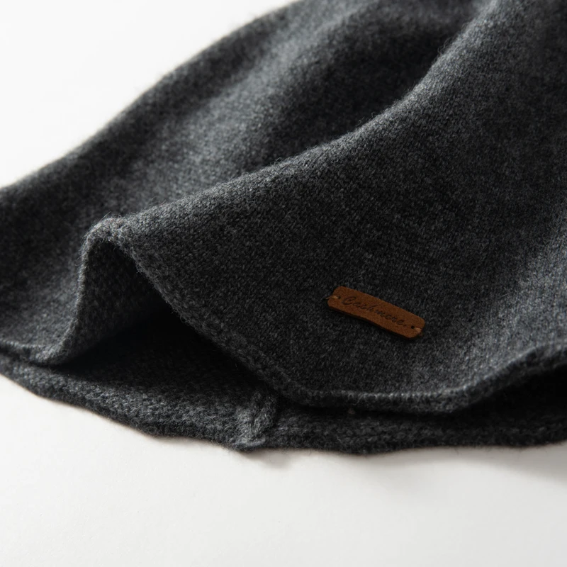 MERRILAMB Neue Kaschmir Eimer Hüte Herbst Winter Hohe Qualität Mode Im Freien Einfarbig Warme Kaschmir Gestrickte Kappe für Frauen – Detail 10