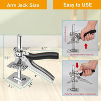 New Hand Lifting Tool Labor-Saving Arm Jack Door Panel Drywall Lifting Cabinet Board Lifter Tile Height Adjuster Elevator Tool