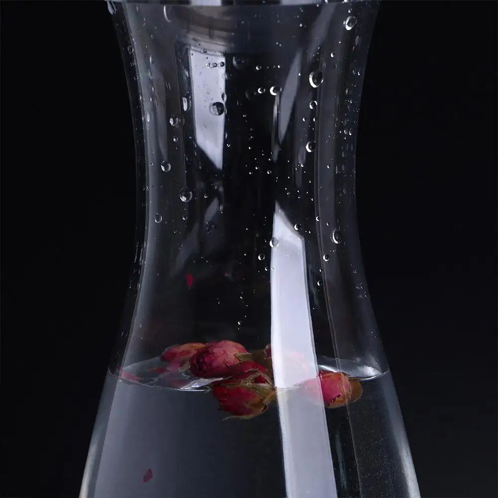 Durable Large Capacity Drinkware Transparent Tea Jug With Lid Juice Pitcher Water Bottle Lemonade Jar Water  Carafe