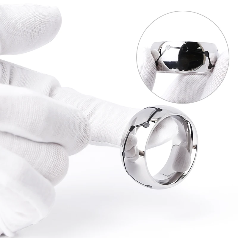 New Dipper Constellation Glans Ring Penis Ring For Men Stainless Steel Metal Cockring Head Glan Delay Ejaculation Adult Sex Toys