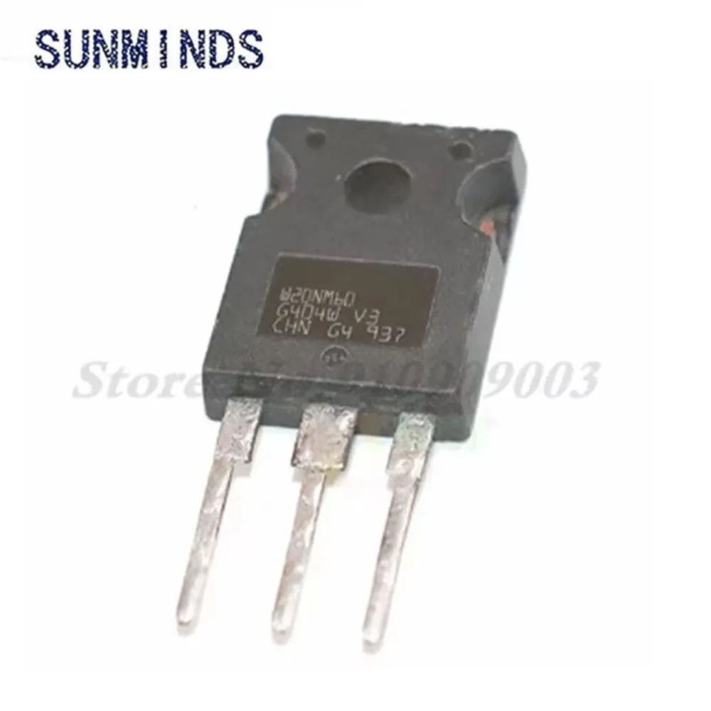 5pcs STW20NM60 TO-247 20N60 20A 600V W20NM60  TO247