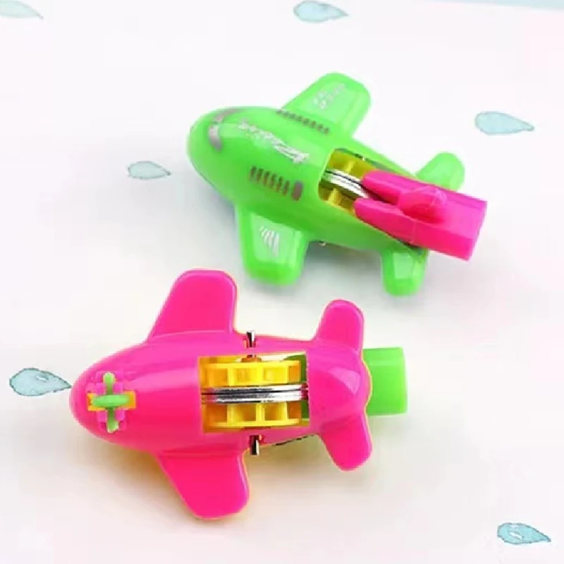 10PCS Mini Creative Mouth Blowing Glide Power Airplane Toys Kids Party Favors Children Day Boy Girl Gifts Pinata Filler Toys