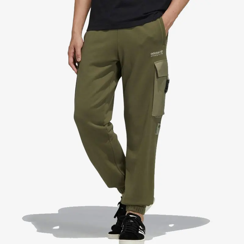 

Adidas genuine Three Stripes men's sports casual breathable loose long pants HC0369