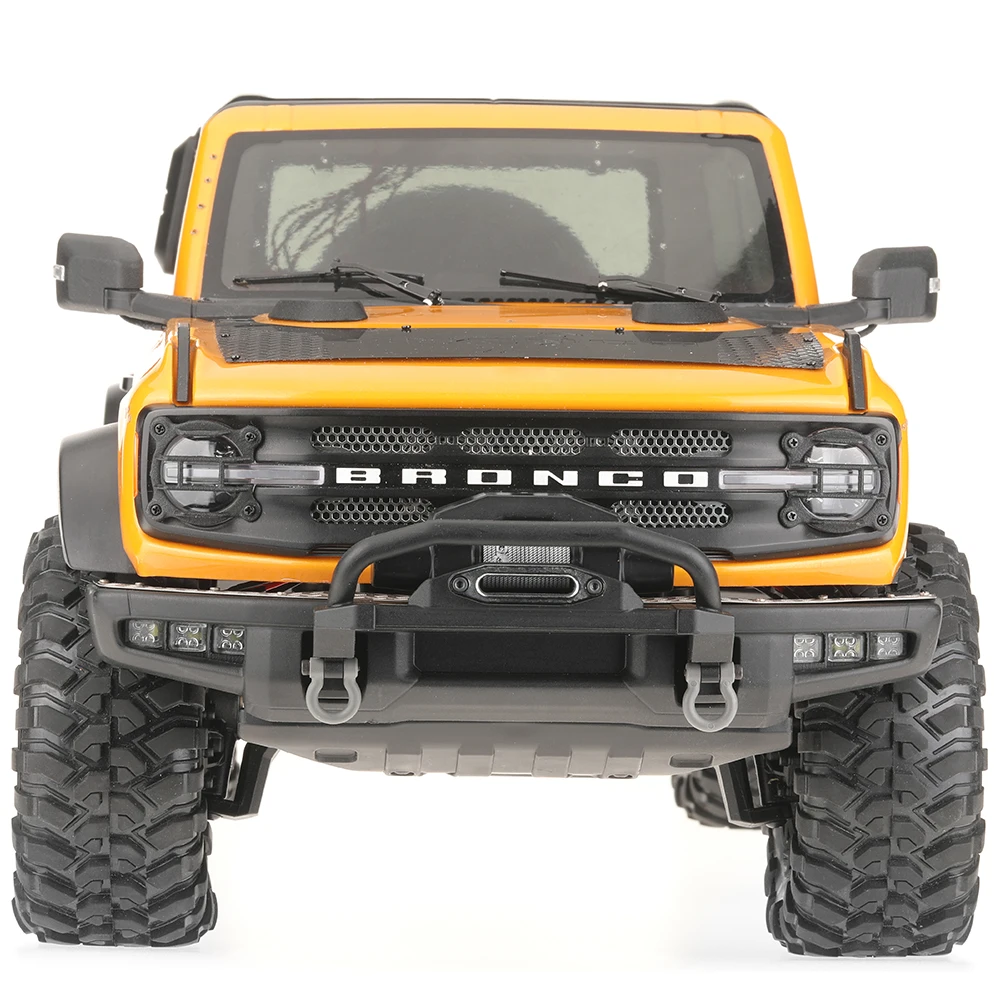 DJCRAWLER 1/10 Headlight Cover Light Lamp Frame Protective Cover for T4 New Bronco 2021 Retrofit RC Crawler Car Upgrade