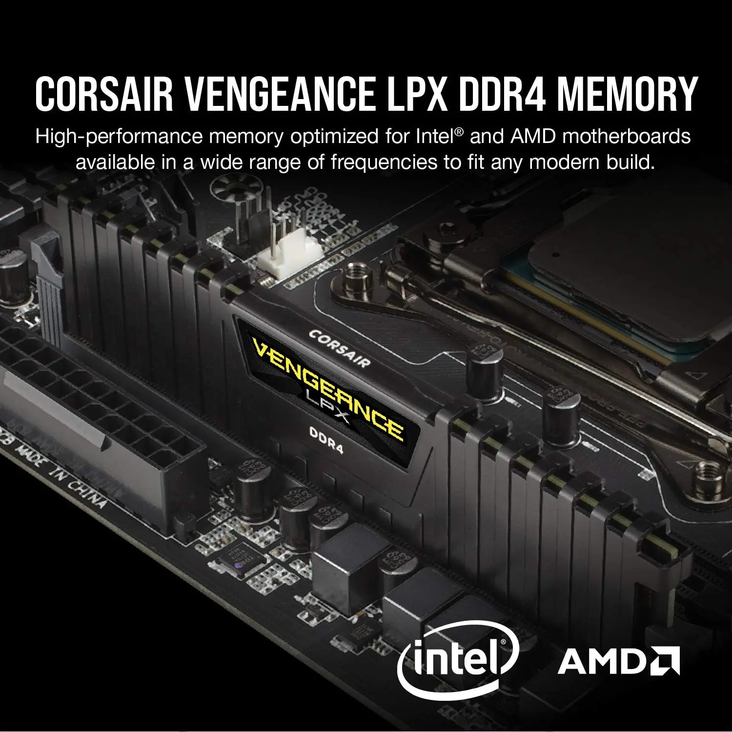 Lpx 8gb Corsair 3200mhz VENGEANCE® LPX 32GB (4 X 8GB) DDR4 DRAM