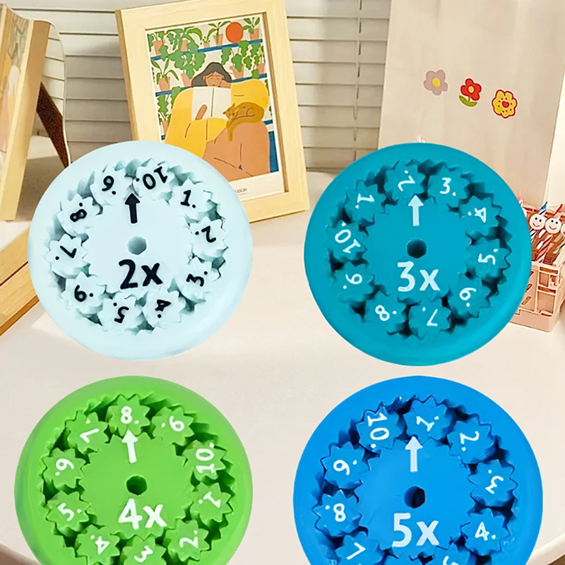 Rompecabezas de matemáticas Fidget Spinners, juegos de matemáticas, juegos de descompresión, juegos de matemáticas de escritorio, juegos de multiplicación de matemáticas