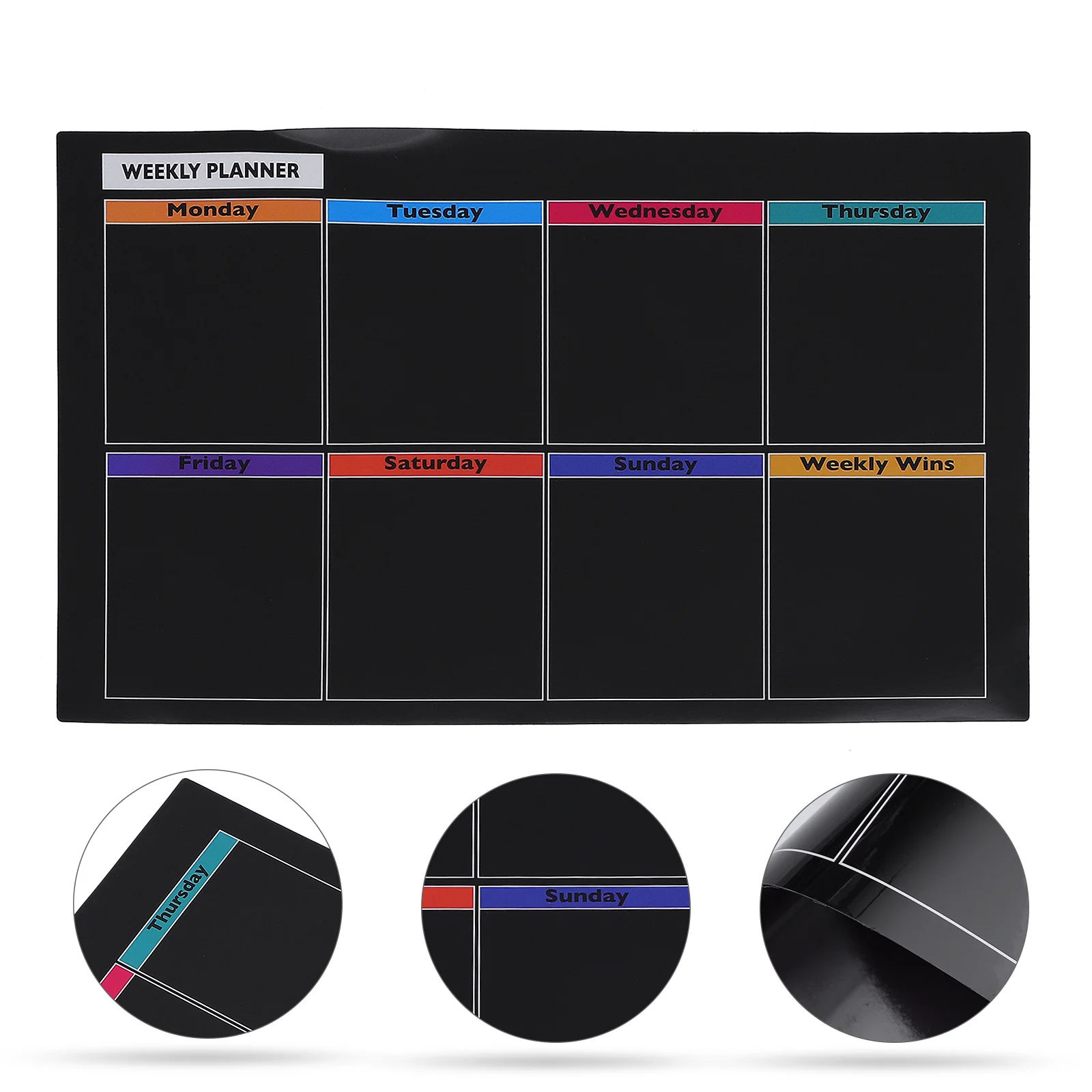 

Magnetic Weekly Planner Board Erasable Schedule Message Note Fridge To-Do-List Calendar Plan Whiteboard For Home Office Use