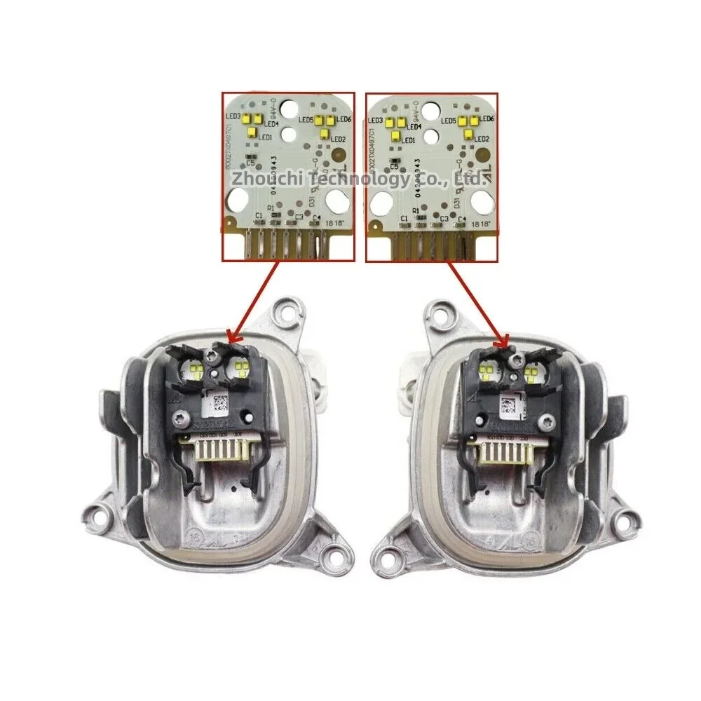 

Headlight LED Module Daytime Running Light White Color LED Boards 63117466107 63117466108 for X3 G01 X4 G02 2018 2019 2020 2021