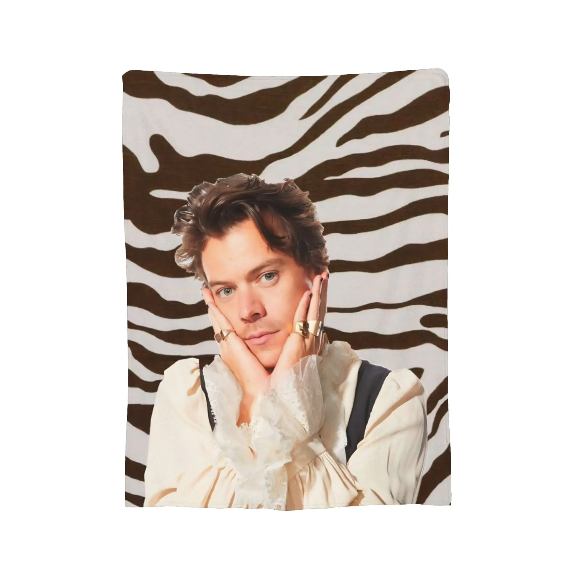 Harrys Styles Blanket Coral Fleece Plush Autumn/Winter  Multi-function Lightweight Thin Throw Blanket for Sofa Office Rug Piece