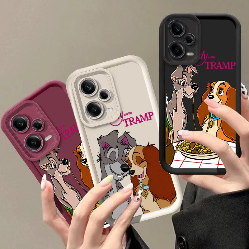 Lady And Tramp Disney For Redmi K50 K40 K30 K20 12C 10C 9C 9AT 9A Ultra Pro Prime  Eye Ladder Phone Case