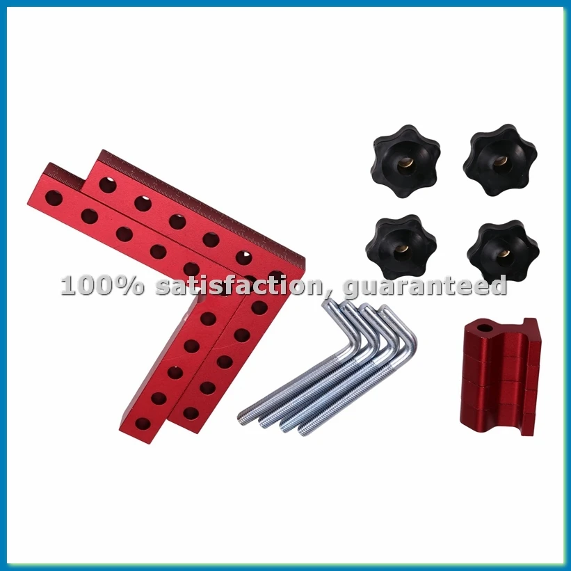 

120mm Right Angle Fixing Clip 90 Degree L-Shaped Auxiliary Fixture Positioning Panel Fixing Woodworking Clamping Tool-A12I