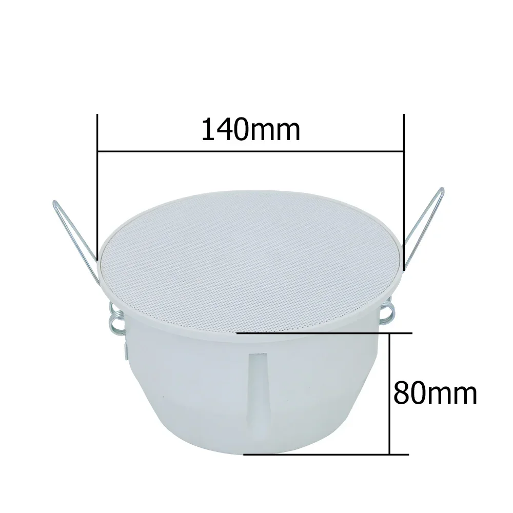 Водонепроницаемая потолочная мини-колонка, 4 дюйма, 100 в, 6 Вт