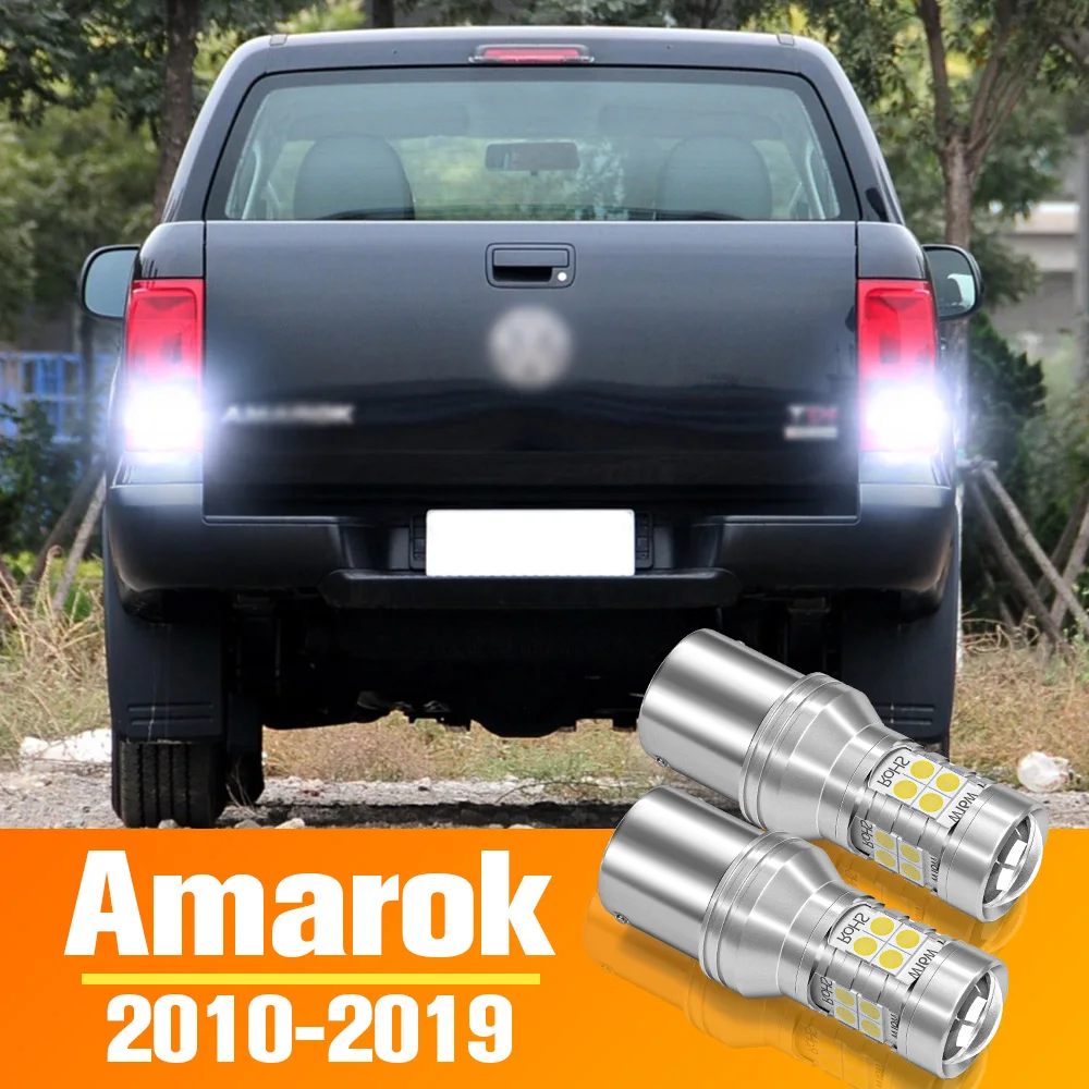 2x LED Reverse Light For VW Volkswagen Amarok Accessories Bulb 2010 2011 2012 2013 2014 2015 2016 2017 2018 2019 Backup Back up