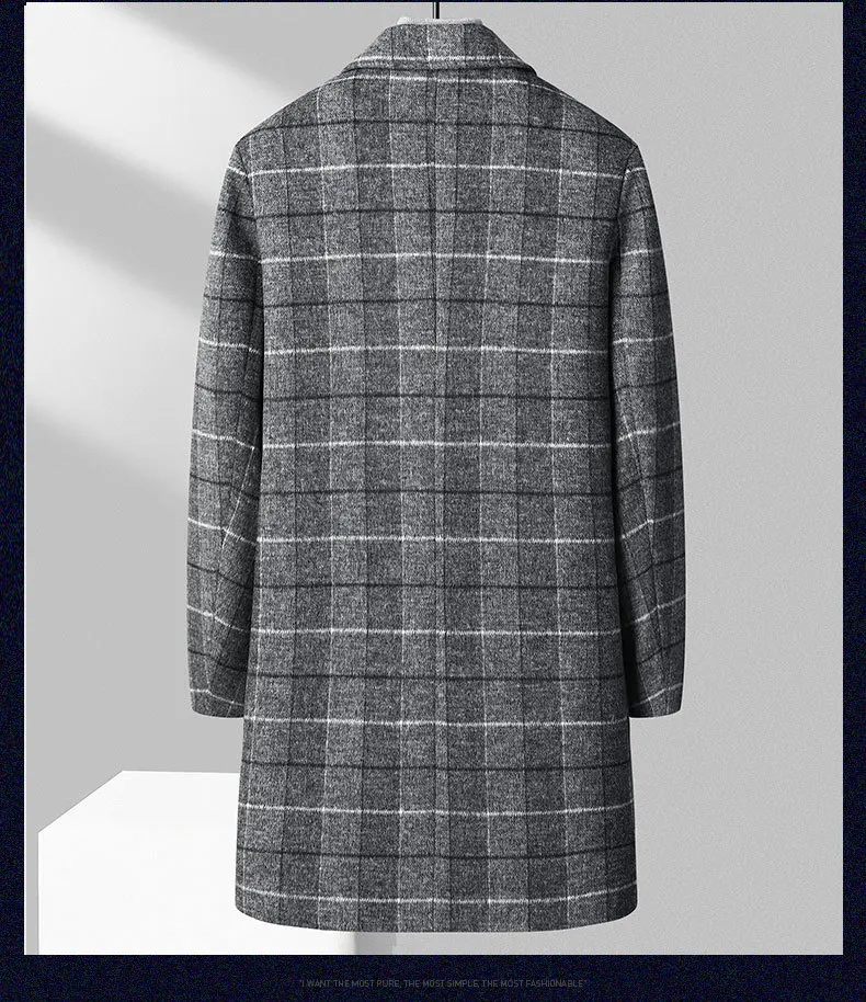 Thumbnail 4 - #8 Trending Mens Wool Blend Overcoats Right Now