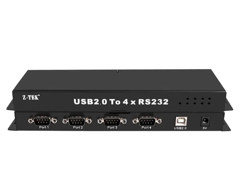 

USB to 4 ports RS232 serial port db9 COM port serial port distributor converter FTDI chip power supply