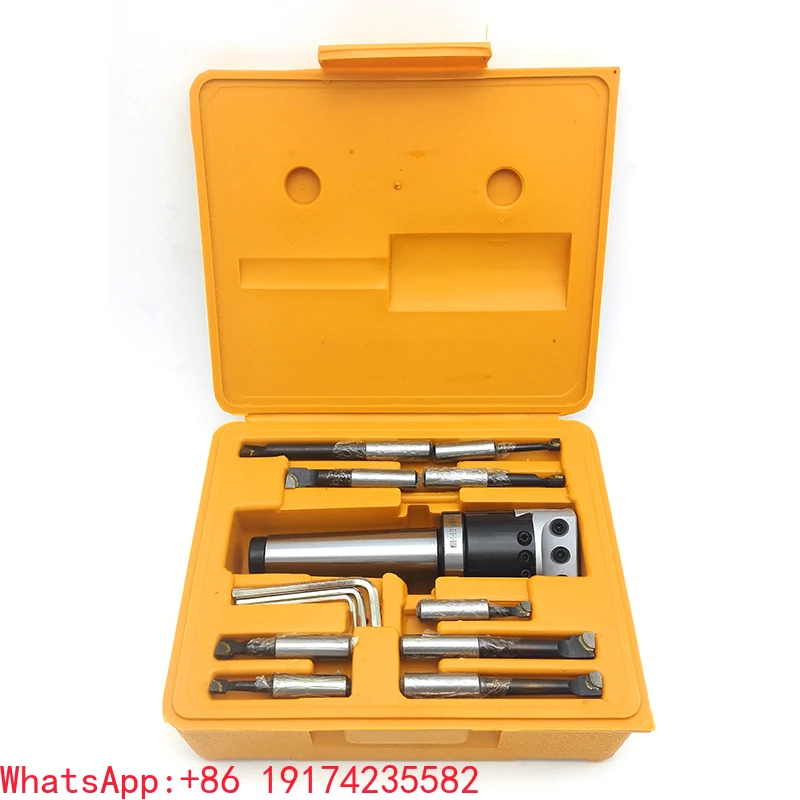 

9pcs F1 Type 2 Inch Milling Machine Suitable Boring Head with BT304050/NT3040/R8/MT234/C20 Shanks Rough Boring Bar