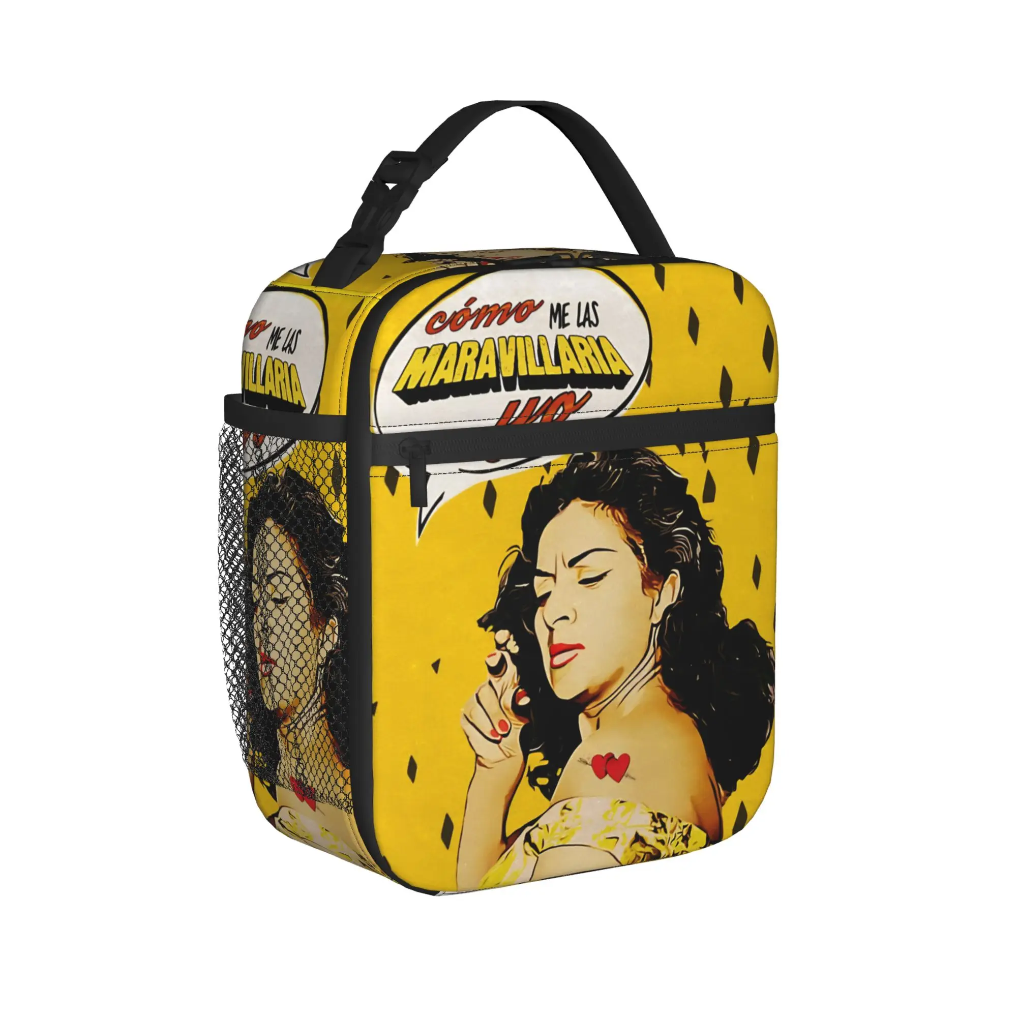 Lola Flores How I Would Marvel You Vintage Comics  Insulated Lunch Bag Leakproof  Lunch Container Cooler Bag Tote Lunch Box