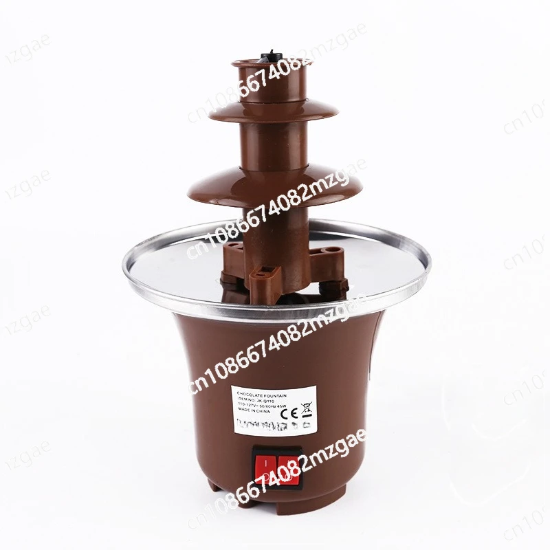 

Бытовая мини-шоколадный фонтан, шоколадный мини-трехслойная вечеринка своими руками