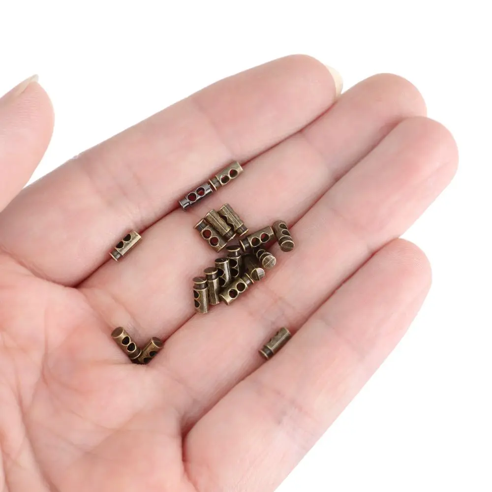 20 pz 7mm Metallo Fatto A Mano Fai Da Te Fare Fibbie Mini Pulsante Corno Vestiti per Bambole Cucito Bottoni Ultra-piccoli