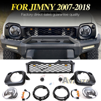 Front Grille With Light headlight Light frame Auto Parts Fits For 2007-2011/2012-2018 Suzuki Jimny